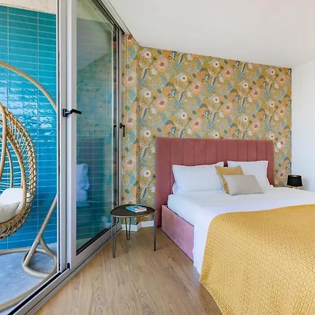 Sunny Vibes & Balcony With Pool Apartment Espinho (Aveiro)